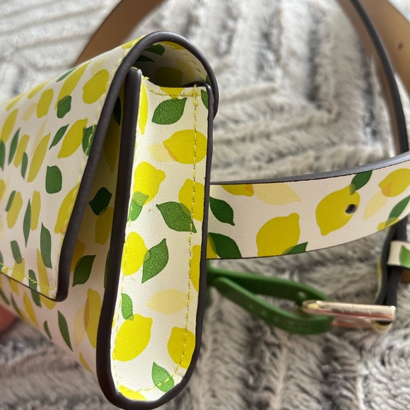 🍋 Kate Spade New York Lemon Print Belt Bag S/M - Picture 5 of 16